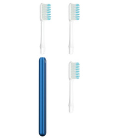 Nada Adult Toothbrush Starter + 2 Brush Heads Soft Ocean