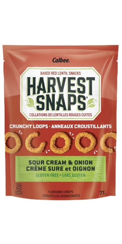 Buy Calbee Harvest Snaps Crunchy Loops Sour Cream & Onion at Well.ca ...