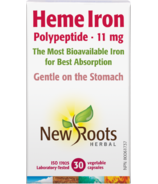 New Roots Herbal polypeptide d'hème fer