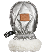 Kombi Shiny Infant Mitt Silver Shadow