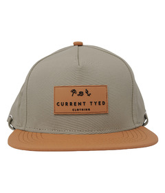 Current Tyed Clothing Waterproof Snapback Earth Tone Colour Block