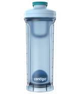 Contigo Shake & Go 2.0 Shaker Bottle Glacier Juniper Salt