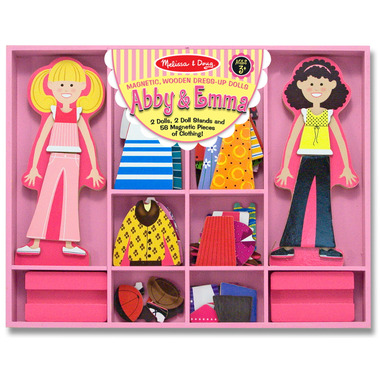 Melissa and doug clearance wooden dolls