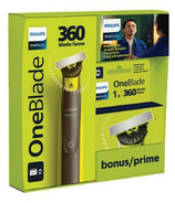 Coffret cadeau de Noël Philips OneBlade 360 Face avec lame de rechange