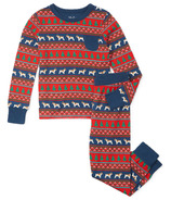 Hatley Kids Pajama Set Bulldog Fair Isle