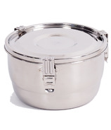 Onyx 3-Clip Airtight Stainless Steel Food Storage Container 10 cm 