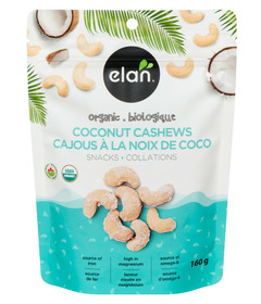 Elan Organic Coconut Cashews