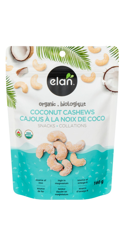 Buy Elan Organic Coconut Cashews at Well.ca | Free Shipping $35+ in Canada