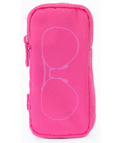 image of MYTAGALONGS Double Eye Glass Case Hot Pink with sku:339078