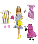 Robe et accessoires de mode Barbie Doll