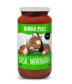 Nonna Pia Basil Marinara Pasta Sauce