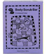 Meow Meow Tweet Body Scrub Bar Cornmeal Lime