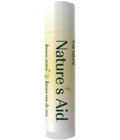 Nature's Aid Lip Balm Banana Coconut
