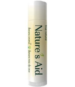 Nature's Aid Lip Balm Banana Coconut