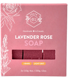 Crate 61 Organics Bar Soap Lavender Rose