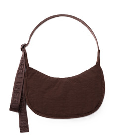 BAGGU Small Nylon Crescent Bag Coffee