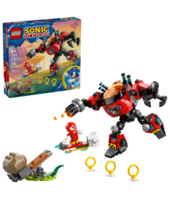 LEGO Sonic the Hedgehog Knuckles vs. Dr. Eggman Egg Crusher Mech Toy Set