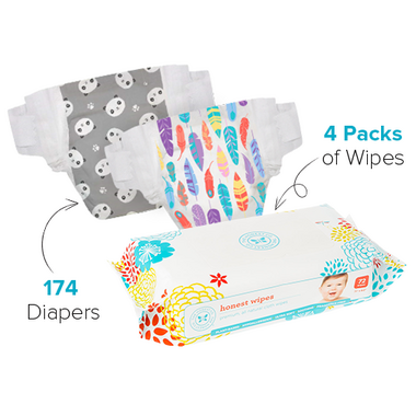 The Honest Company Size 4 Diapers & Wipes Bundle The Honest Company Size 4 Diapers & Wipes Bundle