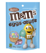 M&M Speck-tacular Œufs de chocolat au lait aux arachides
