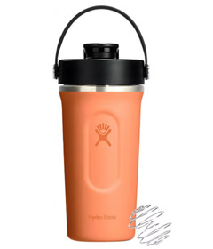 Hydro Flask Insulated Shaker Bottle Nectar Orange