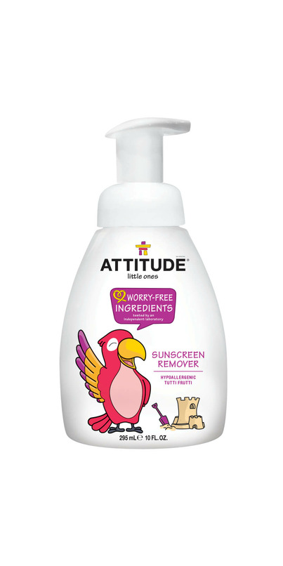 attitude sunscreen remover