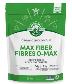 Manitoba Harvest Organic Max Fibre Hemp Powder Unsweetened