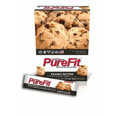 PureFit Premium Nutrition Bar Case Peanut Butter Chocolate Chip