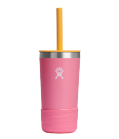 Hydro Flask Kids Tumbler with Straw and Boot Dahlia