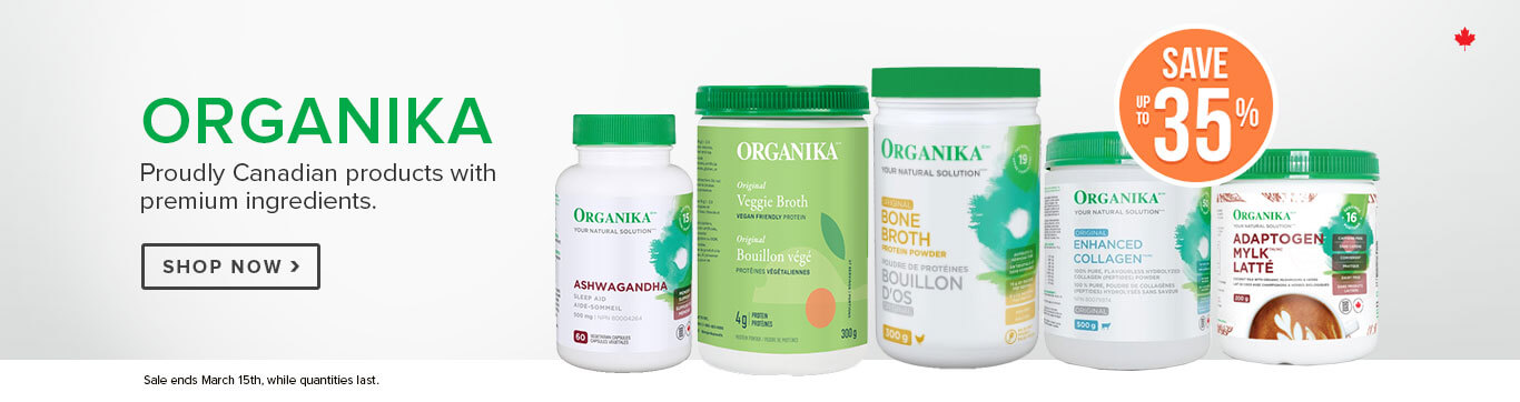 Save up to 35% on Organika