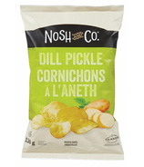 Croustilles à saveur de cornichons à l'aneth Nosh & Co.