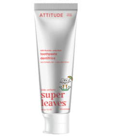 ATTITUDE Super Leaves Kids Toothpaste with Fluoride Watermelon
