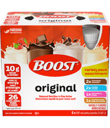 BOOST Original Meal Replacement Drink Variety Pack