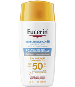 Eucerin Complete Hydration Ultra-Light Sunscreen SPF 50