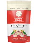 Out of the Ordinary Raspberry Oatmeal with Plant Based Protein