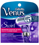 Gillette Venus Swirl Razor Refill Catridges