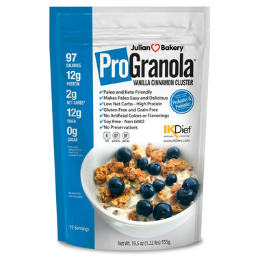Julian Bakery ProGranola Vanilla Cinnamon Clusters Julian Bakery ProGranola Vanilla Cinnamon Clusters