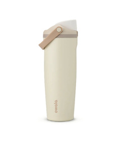 Owala FreeSip Sway Bronze en acier inoxydable légèrement grillé