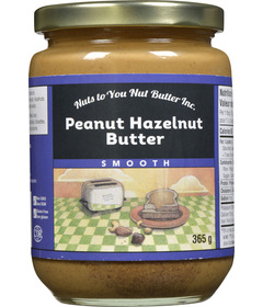 Nuts to You Smooth Peanut Hazelnut Butter