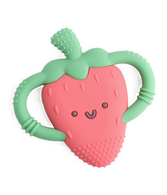Itzy Ritzy Chew Crew Strawberry Teether