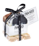 Buck Naked Soap Company Holiday Soap 3 Oatmeal, Charcoal & Coffee