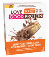 Love Good Fats Protein Bar Creamy Peanut Caramel 