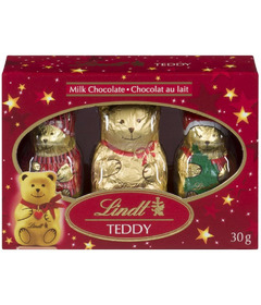 Lindt Milk Chocolate Teddy and Friends