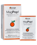 Orange Naturals MagPop! boisson effervescente au glycinate de magnésium 