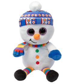 Ty Inc Beanie Boos Jake Snowman With Floppy Legs