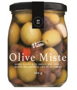 Viani Mixed Olives with Garlic and Chilli