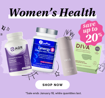Save up to 20% on Women's Health