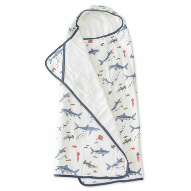 little unicorn hooded towels