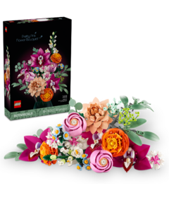 LEGO Botanicals Pretty Pink Flower Bouquet for Home Decor
