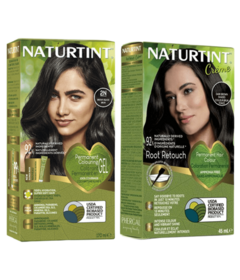 Naturtint 2N Brown Black + Root Retouch Bundle 