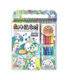 Bright Stripes Art on the Go! Going Dotty Ocean